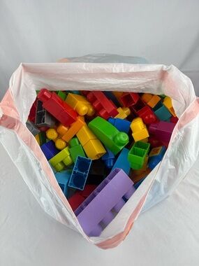 Mega Bloks 8 Pounds Colorful Mixed Building Block Set